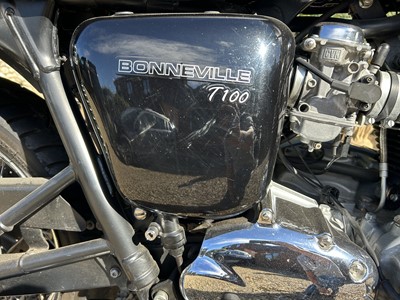 Lot 2005 Triumph T100 Bonneville