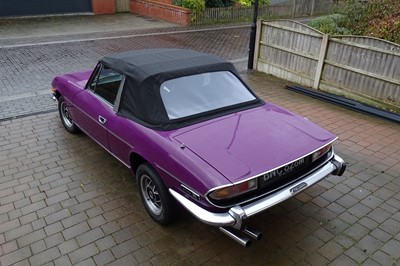 Lot 85 - 1974 Triumph Stag