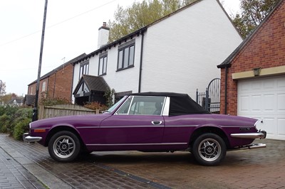 Lot 85 - 1974 Triumph Stag