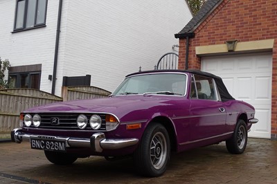 Lot 85 - 1974 Triumph Stag