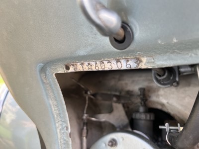 Lot 118 - 1957 Motovespa 125 N