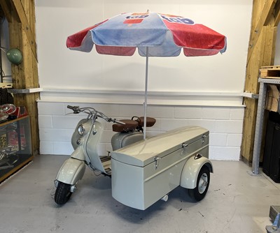 Lot 1956 Lambretta LD150 Mk 2 Tradesman Steib Combination