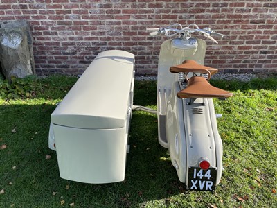 Lot 1956 Lambretta LD150 Mk 2 Tradesman Steib Combination