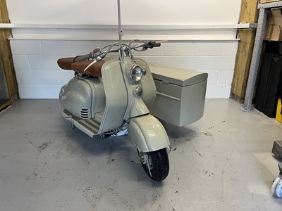 Lot 1956 Lambretta LD150 Mk 2 Tradesman Steib Combination