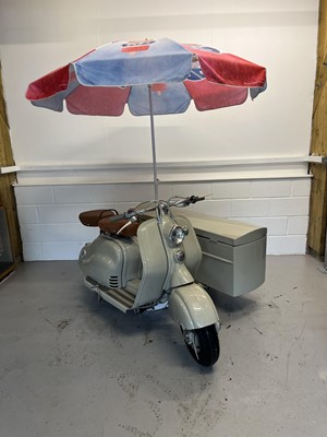 Lot 1956 Lambretta LD150 Mk 2 Tradesman Steib Combination