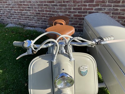 Lot 1956 Lambretta LD150 Mk 2 Tradesman Steib Combination