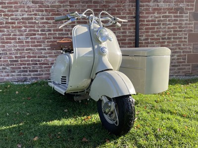 Lot 1956 Lambretta LD150 Mk 2 Tradesman Steib Combination