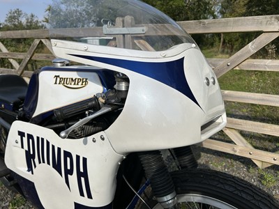 Lot 1972 Triumph Trident Ex Works Racer