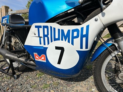 Lot c1972 Triumph Rob North Replica