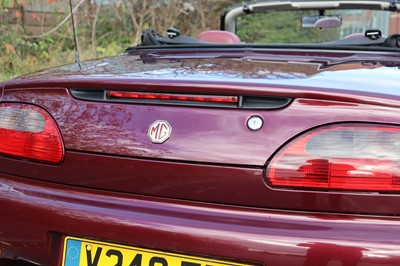 Lot 32 - 1999 MG F 75th Anniversary 1.8i VVC