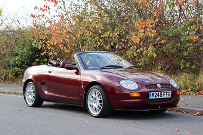 Lot 32 - 1999 MG F 75th Anniversary 1.8i VVC