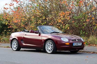 Lot 32 - 1999 MG F 75th Anniversary 1.8i VVC