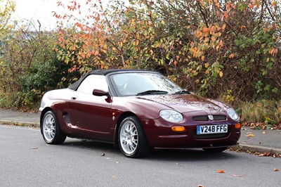 Lot 32 - 1999 MG F 75th Anniversary 1.8i VVC