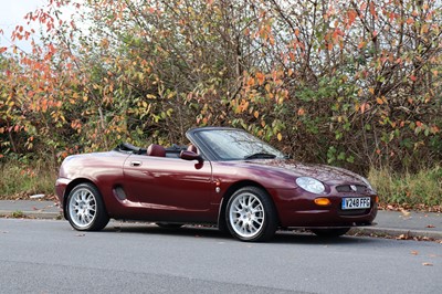 Lot 32 - 1999 MG F 75th Anniversary 1.8i VVC