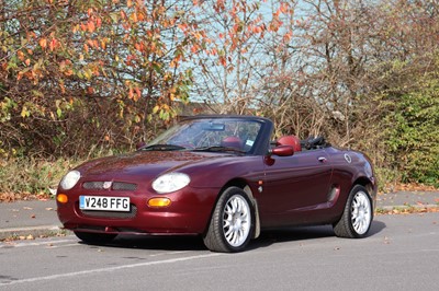 Lot 32 - 1999 MG F 75th Anniversary 1.8i VVC