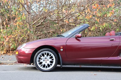 Lot 32 - 1999 MG F 75th Anniversary 1.8i VVC