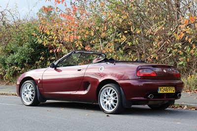 Lot 32 - 1999 MG F 75th Anniversary 1.8i VVC