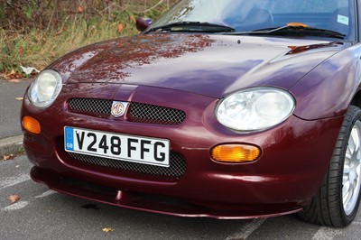 Lot 32 - 1999 MG F 75th Anniversary 1.8i VVC