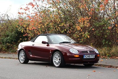 Lot 32 - 1999 MG F 75th Anniversary 1.8i VVC