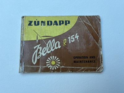 Lot 1953c Zundapp Bella R154