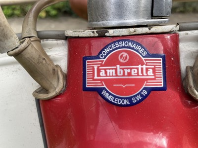 Lot 1955 Lambretta LD150 Mk 2