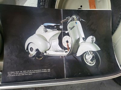 Lot 1959 Vespa Six Day Racer (Sei Giorni) Evocation