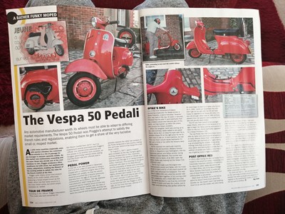 Lot 1973 Vespa 50 Pedalo (Pedali)