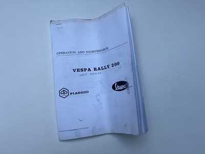 Lot 122 - 1976 Vespa Rally 200