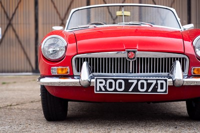 Lot 1966 MG B Roadster