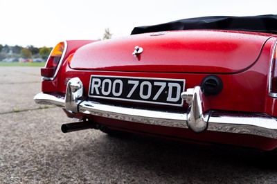 Lot 1966 MG B Roadster