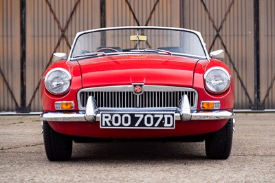 Lot 1966 MG B Roadster