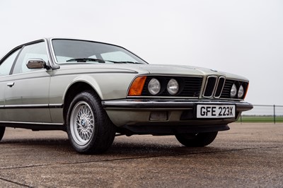 Lot 1982 BMW 635 CSi