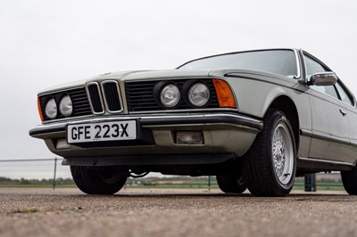 Lot 1982 BMW 635 CSi