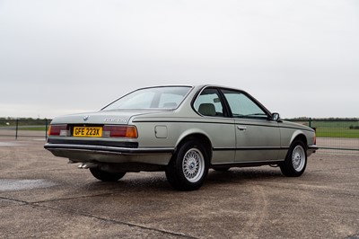 Lot 1982 BMW 635 CSi