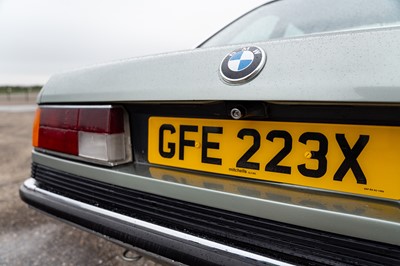 Lot 1982 BMW 635 CSi