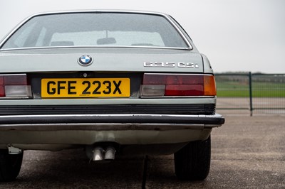 Lot 1982 BMW 635 CSi