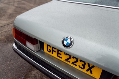 Lot 1982 BMW 635 CSi