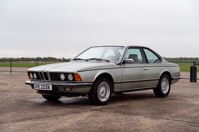 Lot 1982 BMW 635 CSi