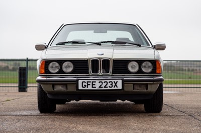 Lot 1982 BMW 635 CSi