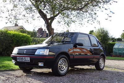 Lot 4 - 1991 Peugeot 205 1.6 GTI