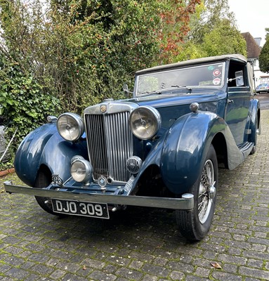 Lot 52 - 1936 MG SA Tickford Drophead Coupe