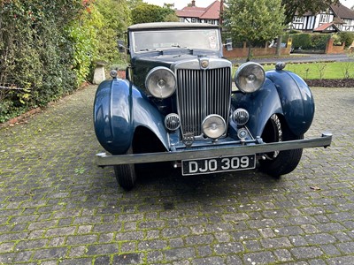 Lot 52 - 1936 MG SA Tickford Drophead Coupe