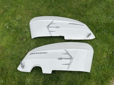 Lot c.1966 Original Pair of Side Panels for a Lambretta SX200