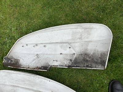 Lot c.1966 Original Pair of Side Panels for a Lambretta SX200