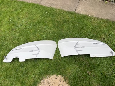 Lot c.1966 Original Pair of Side Panels for a Lambretta SX200