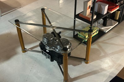 Lot 207 - Norton 961 Engine Coffee Table for the 'Pass the Smile' Charity