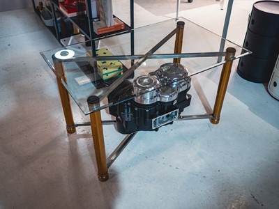 Lot 207 - Norton 961 Engine Coffee Table for the 'Pass the Smile' Charity