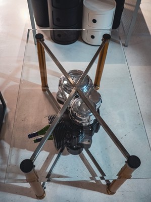 Lot 207 - Norton 961 Engine Coffee Table for the 'Pass the Smile' Charity