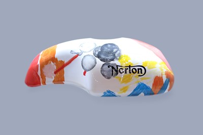 Lot 202 - Norton Tank-Half Art for the 'Birmingham Children's Hospital' Charity