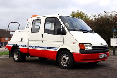 Lot 120 - 1989 Ford Transit Mk3 Recovery Truck